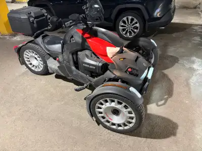 2024 Ryker Rally just purchased 2 months ago. Nice bike but I'm getting too old for this. Trike has...