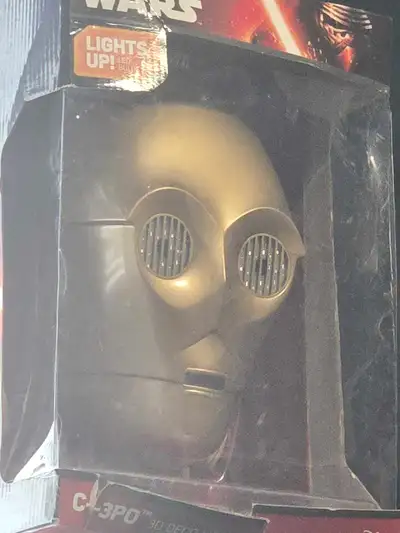 Disney C3PO 3D led deco wall light., View more