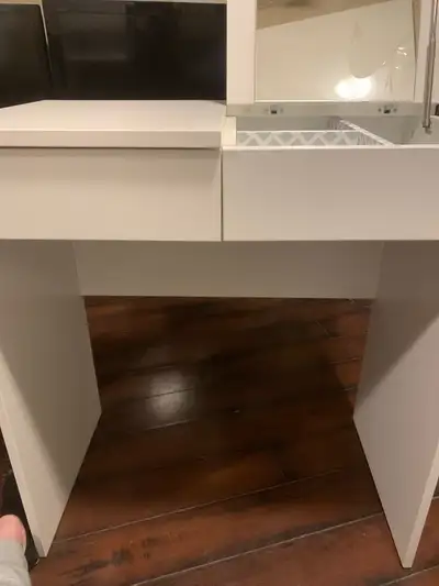  Beautiful White - IKEA Vanity/Desk, View more