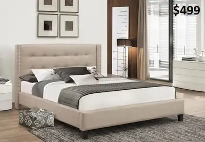 NEW LINEN PLATFORM BEDS, View more