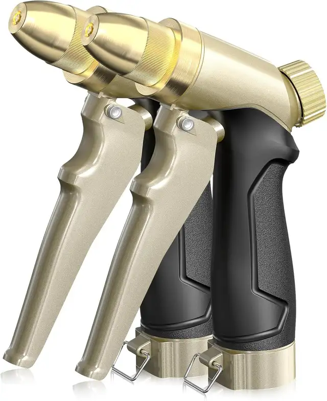 Metal Hose Nozzle Sprayer High Pressure Waterproof Garden Spraye in Outdoor Tools & Storage in Oshawa / Durham Region - Image 2
