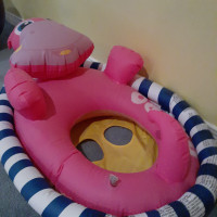Pink Baby Inflatable Swimming Pool Float Seat