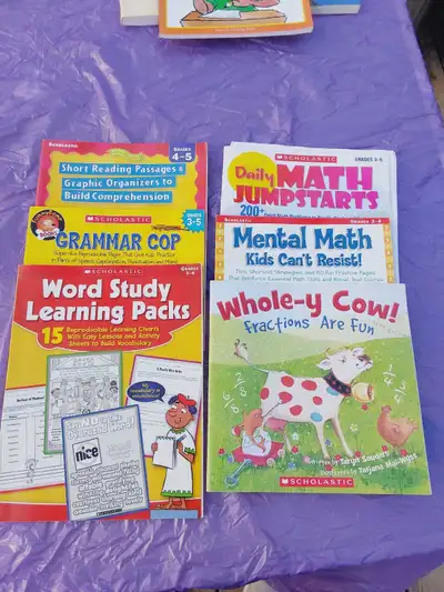 Teacher Set Scholastic Educational Workbooks Grade 2-5, View more
