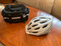 Ladies Giro Bike Helmet & Bikase Bike Carrier Case