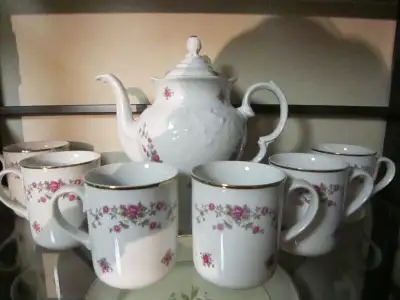 Wawel Frederyka TEA ROSE china Coffee Set, View more