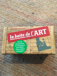 La boîte de l’art Delavaux& Laroche .MARABOUT 
