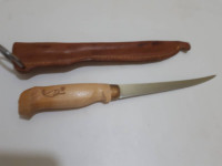 Rapala J Marttiini Finland Filet Knife In Leather Sheath
