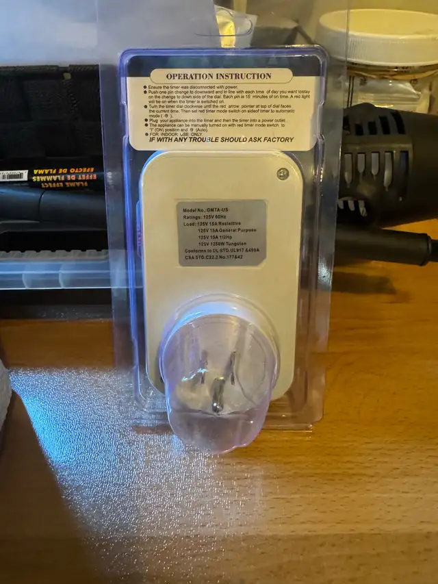 NEW - 24 Hours Plug-in Timer in Electrical in Moncton - Image 3