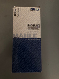 Audi oil filter, Mahle OX381D 