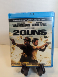 2 Guns Blu-Ray DVD Combo Denzel Washington Mark Wahlberg