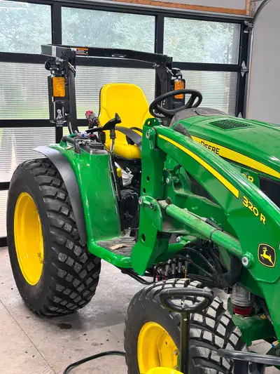Selling my 2024 3039r tractor. Has upgraded tires and rims. Wheel weights that are not yet installed...