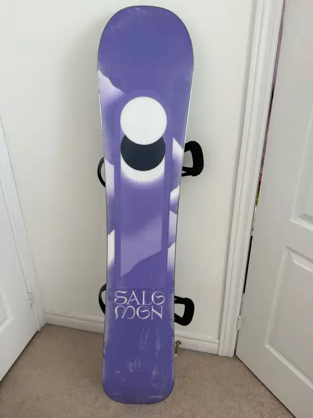 Salomon Lotus Snowboard 151cm with Burton Freestyle Bindings63611957099265121