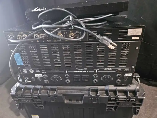 Marshall 9000 series Rackmount- 9001 tube Pre-amp + 9005 tube in Amps & Pedals in Oshawa / Durham Region - Image 5