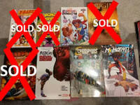 Marvel Comics graphic novels books  (assorted)