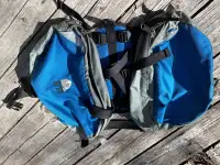 Doggie back pack for hiking and camping