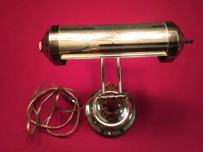 Vintage Retro Heavy Solid Brass Piano Desk Lamp, View more