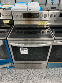 New loaded LG stainless glass top air fry convection in stock 