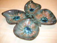 Blue Mountain Divided Serving Dish
