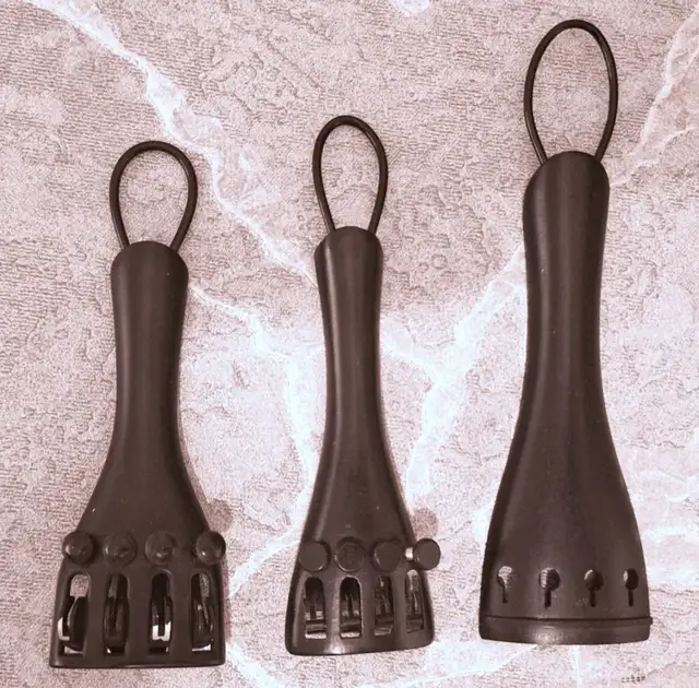 8 Various Violin Tailpieces and sizes - also Tail Hangers in String in City of Toronto - Image 2