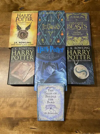 Harry Potter Hardcover Books (JK Rowling), View more