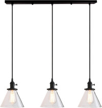 3-light pendant light