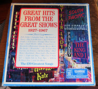 READER'S DIGEST - GREAT HITS FROM GREAT SHOWS 1927-1967-10 LP