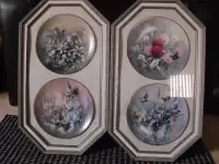 6 FRAMED LIMITED EDITION PLATES