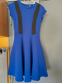 Blk & Blue Dress 