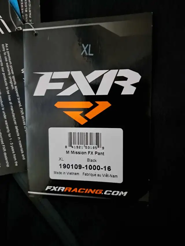 FXR snowpants - mens XL in Men's in Belleville - Image 7
