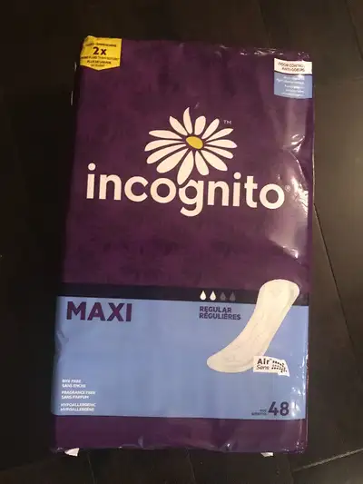 Maxi pads by Incognito, View more