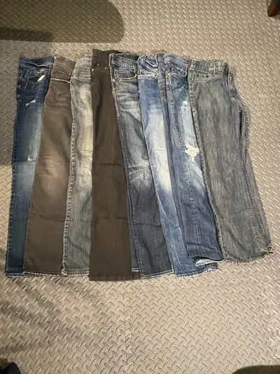 8 Pairs of Men’s Jeans size 32, View more