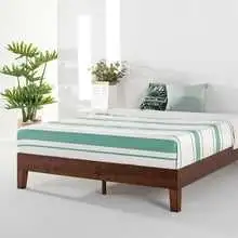 Mellow Naturalista Classic 12 Inch Solid Wood Platform Bed with , View more