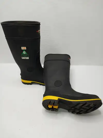 Baffin Size 7 Men's Oarprene Steel Toe Rubber Boots CSA Approved, View more