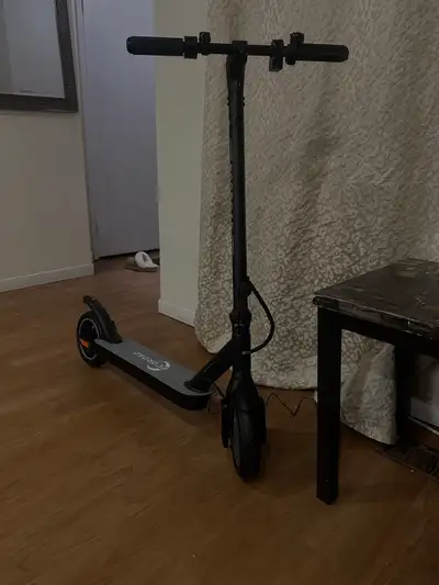 Could be looking for trades, up to 30 kilometers. Comes with charger! VERY new.