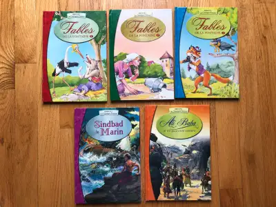 LIVRE ENFANT * 0804391 LES CLASSIQUES TORMONT * (6$ ch/25$ le lot de 5 livres) Les livres sont en tr...