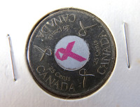 Canada 2006 Pink Ribbon (Cancer) Quarter P