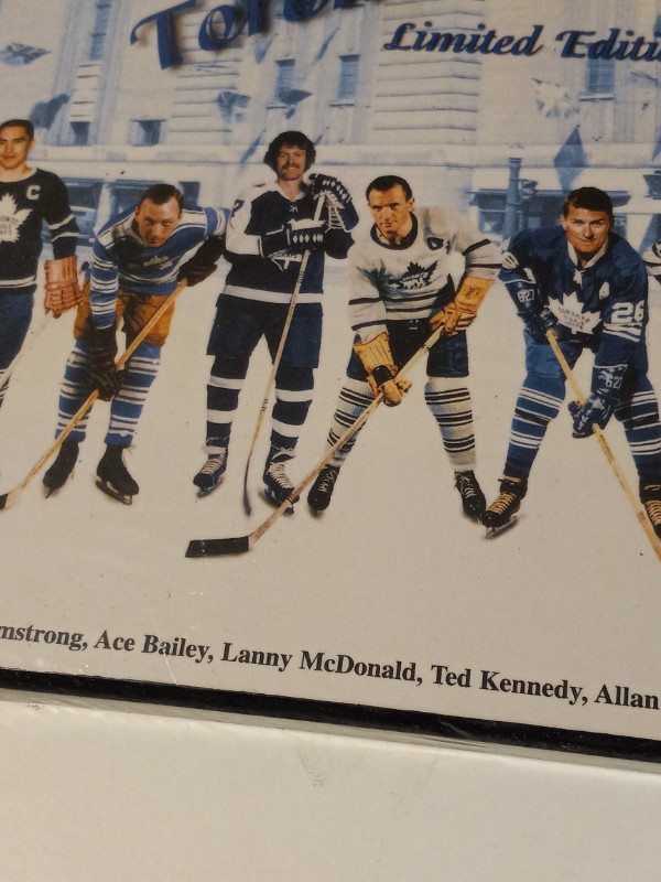 Toronto Maple Leafs All Century Team Plaque LTD 794/2000 New in Arts & Collectibles in Trenton - Image 4