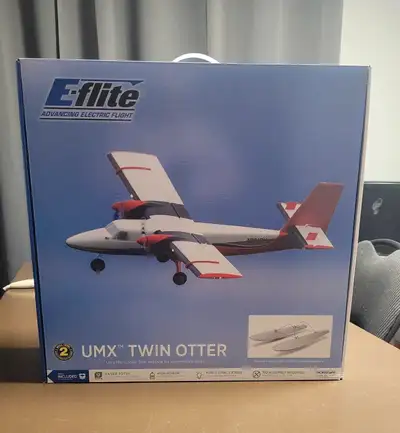 Avion téléguidé E-flite umx twin otter, complètement neuf, pas de manette c'est un BNF, vol merveill...