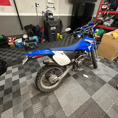 Selling minty Yamaha TTR 230 bike has minty minty tires on it and a spare set street legal and the o...