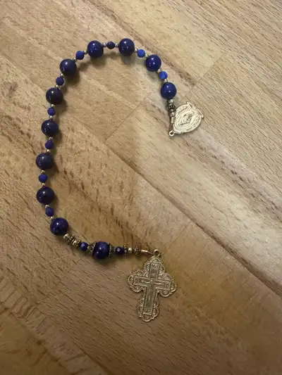 Rosary gold filled, View more