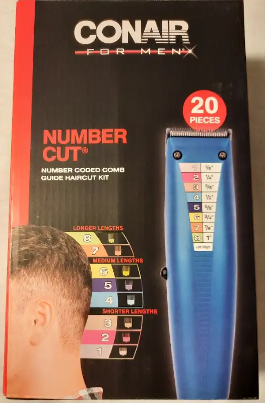 NEW Conair number cut 20 piece haircut kit in Other in City of Toronto - Image 2
