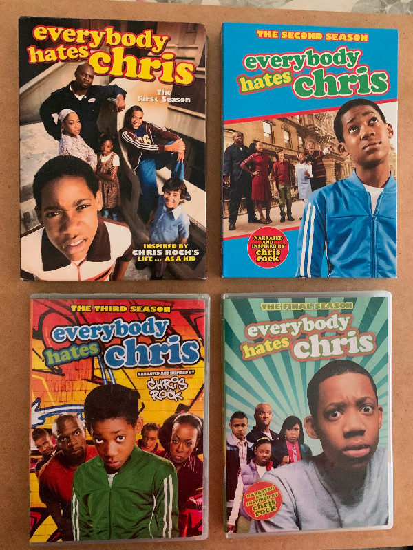 Everybody Hates Chris : DVDs : Season 1 - 4 in CDs, DVDs & Blu-ray in Cambridge