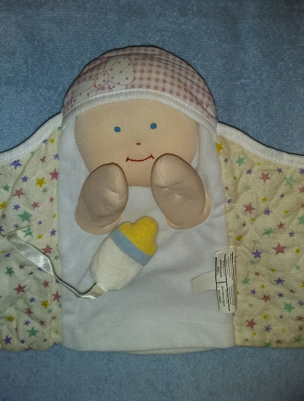 Baby Hand Puppet Rattle Doll with Bottle in Toys & Games in Truro - Image 2