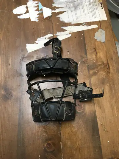Old school catchers mask, View more