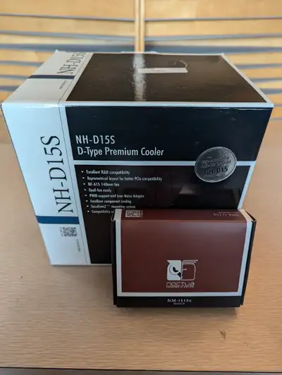 Noctua NH-15S CPU Cooler Fan Intel AMD + NM-i115x-1200 Mounting, View more