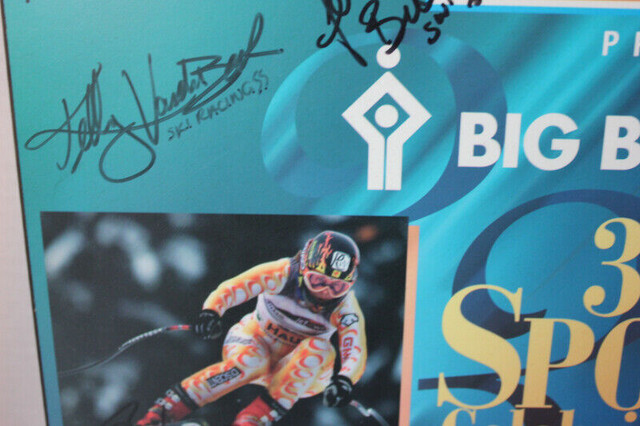 Athlete Signed Wood Sports Poster _VIEW OTHER ADS_ in Arts & Collectibles in Kitchener / Waterloo - Image 2
