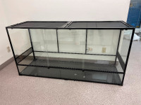 REPTIZOO Knock-Down Glass   Terrarium    5-6ft