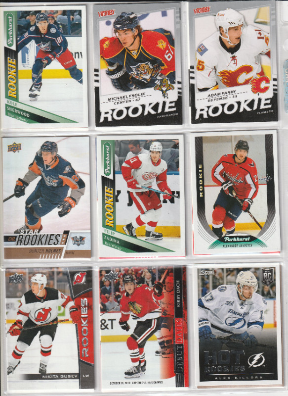 120 DIFFERENT NHL HOCKEY ROOKIE CARDS in Arts & Collectibles in Ottawa - Image 4