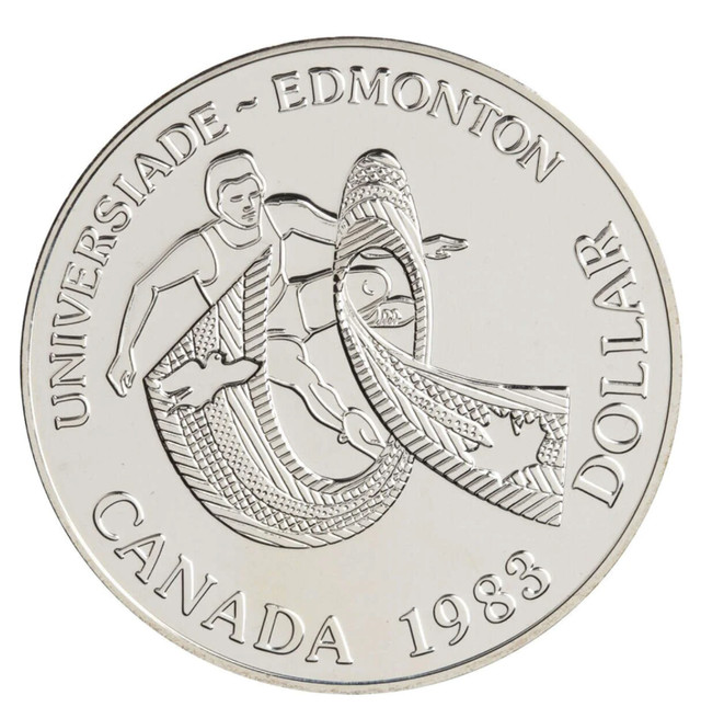 1983 Royal Canadian Mint EDMONTON WORLD UNIVERSITY GAMES SILVER in Arts & Collectibles in Kitchener / Waterloo