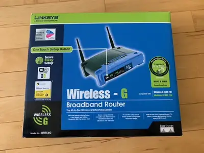 Linksys Wireless - G Broadband Router, View more